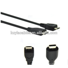 USB3.1 type C Male to micro(5P) USB2.0 Male data charge cable 1m for Macbook iphone Samsung
